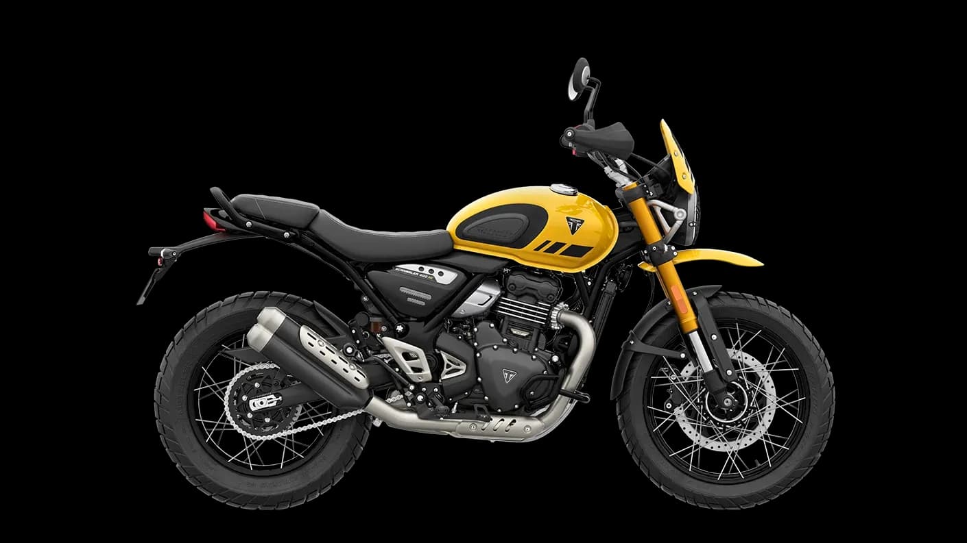 scrambler 400xc yellow